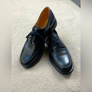 Sandro Moscoloni Vineyard 3060 PE Men’s  10.5 Black Leather Lace Up Dress Shoes